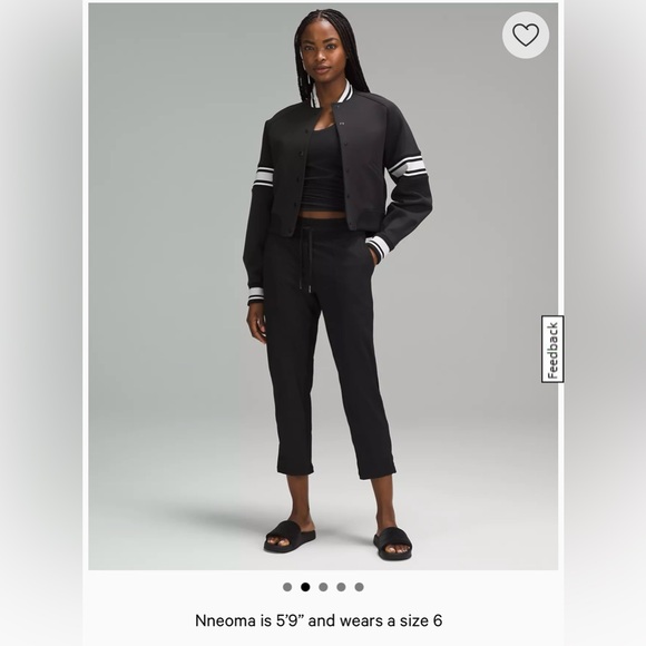 Lululemon Dance Studio Mid-Rise Cropped Pant - Black - Picture 12 of 12